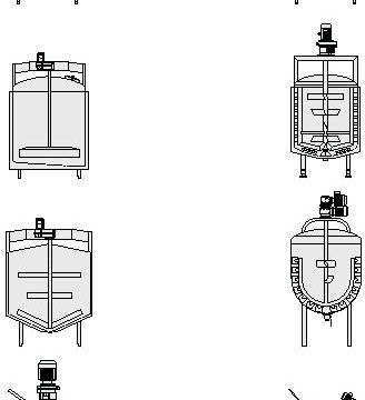 Dessins techniques cuves